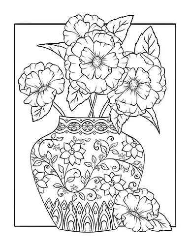 Flower vase design