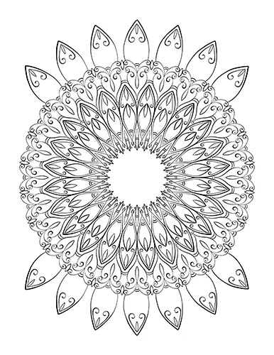 Mandala pattern